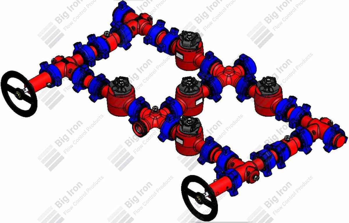 Skid, Manifold, Deck, 3