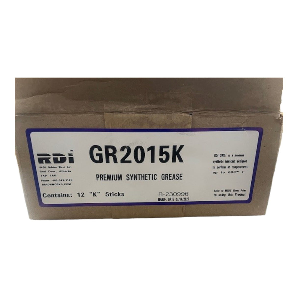 Grease, Premium Synthetic, Used for Plug Valves, Low Temp, STD/ SOUR, 12x K Sticks